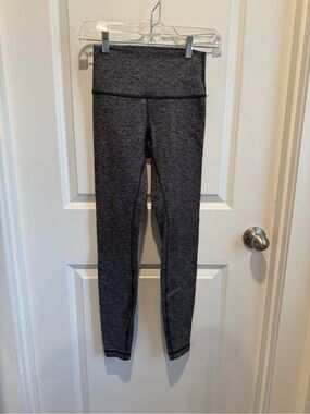 Lululemon Heather Gray High-Rise Athletic Leggings Size 4
